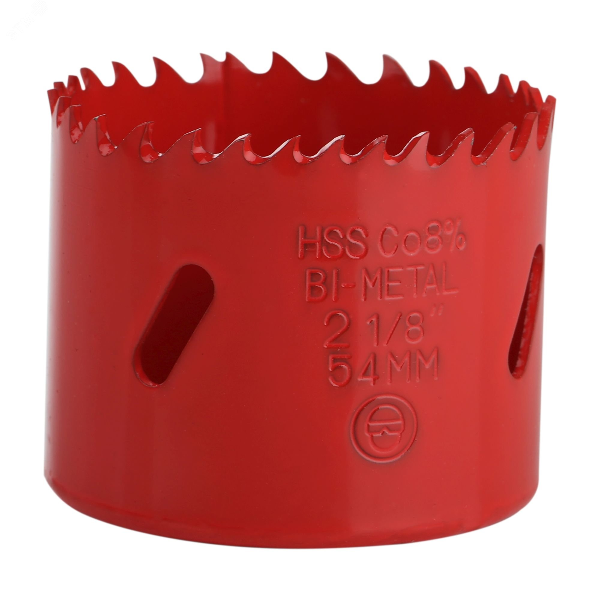 Изображение товара Коронка биметаллическая по металлу P.I.T. 54x44мм, сталь М42 (HSS Со 8%), перем. зуб (AMED05-0054) (шт)