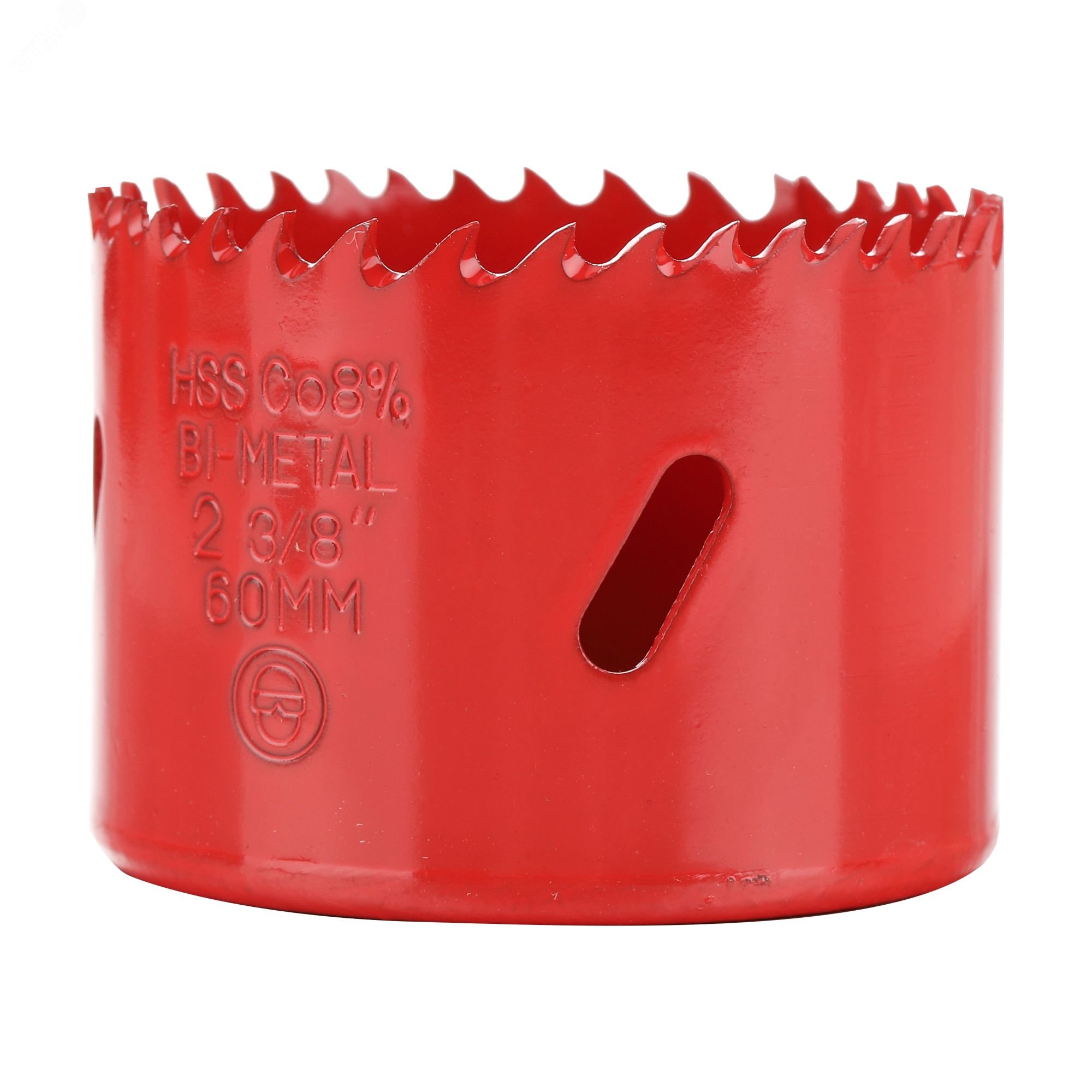 Изображение товара Коронка биметаллическая по металлу P.I.T. 60x44мм, сталь М42 (HSS Со 8%), перем. зуб (AMED05-0060) (шт)