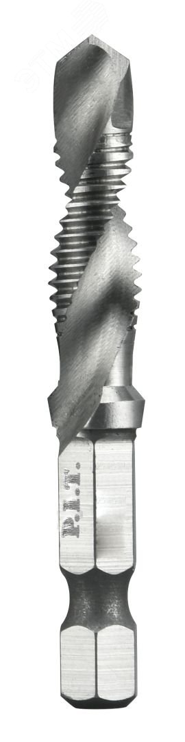 Изображение товара "Сверло-метчик по металлу P.I.T. M4x0,7мм, 3,3 мм, длина 58 мм, хв. HEX 1/4""(6,35мм) (AMED04-M4)" (шт)