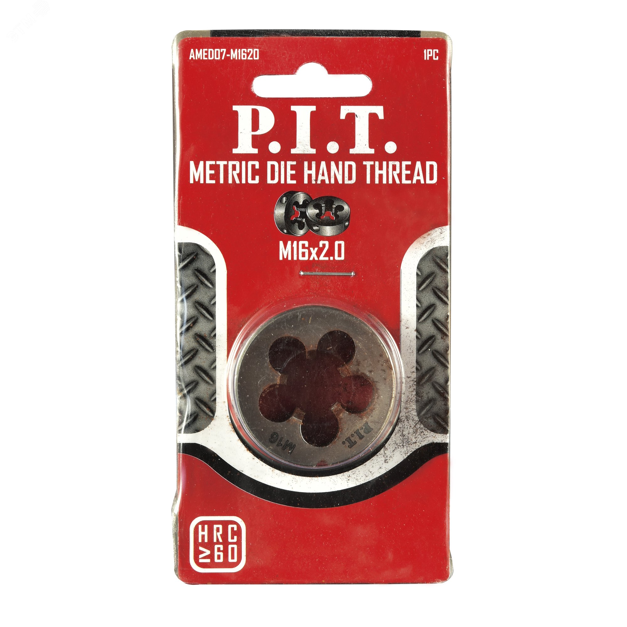 Изображение товара Плашка метрическая M16 x 2,0мм для нарезания резьбы из стали