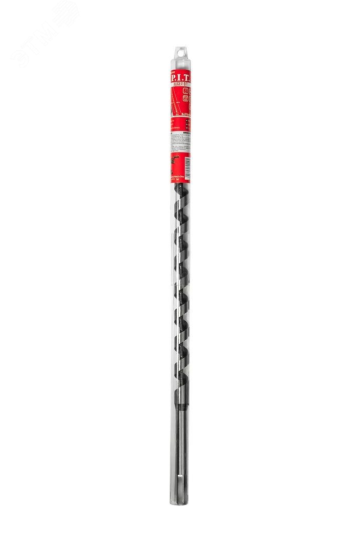 Изображение товара Сверло по дереву винтовое шнековое P.I.T. 16х370х460мм с хвостовиком HEX