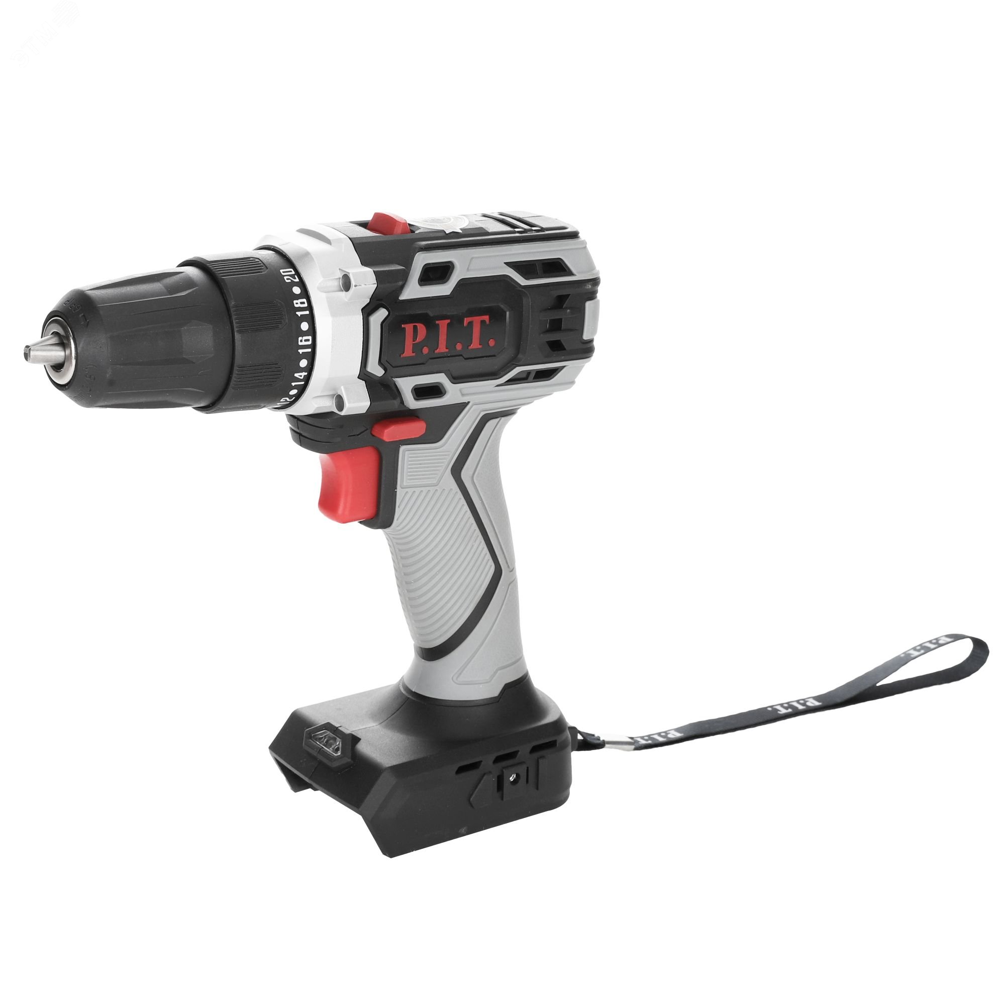 Изображение товара Аккумуляторная дрель P.I.T. PBM20H-10B SOLO 20В 30Нм патрон 10 мм светодиод