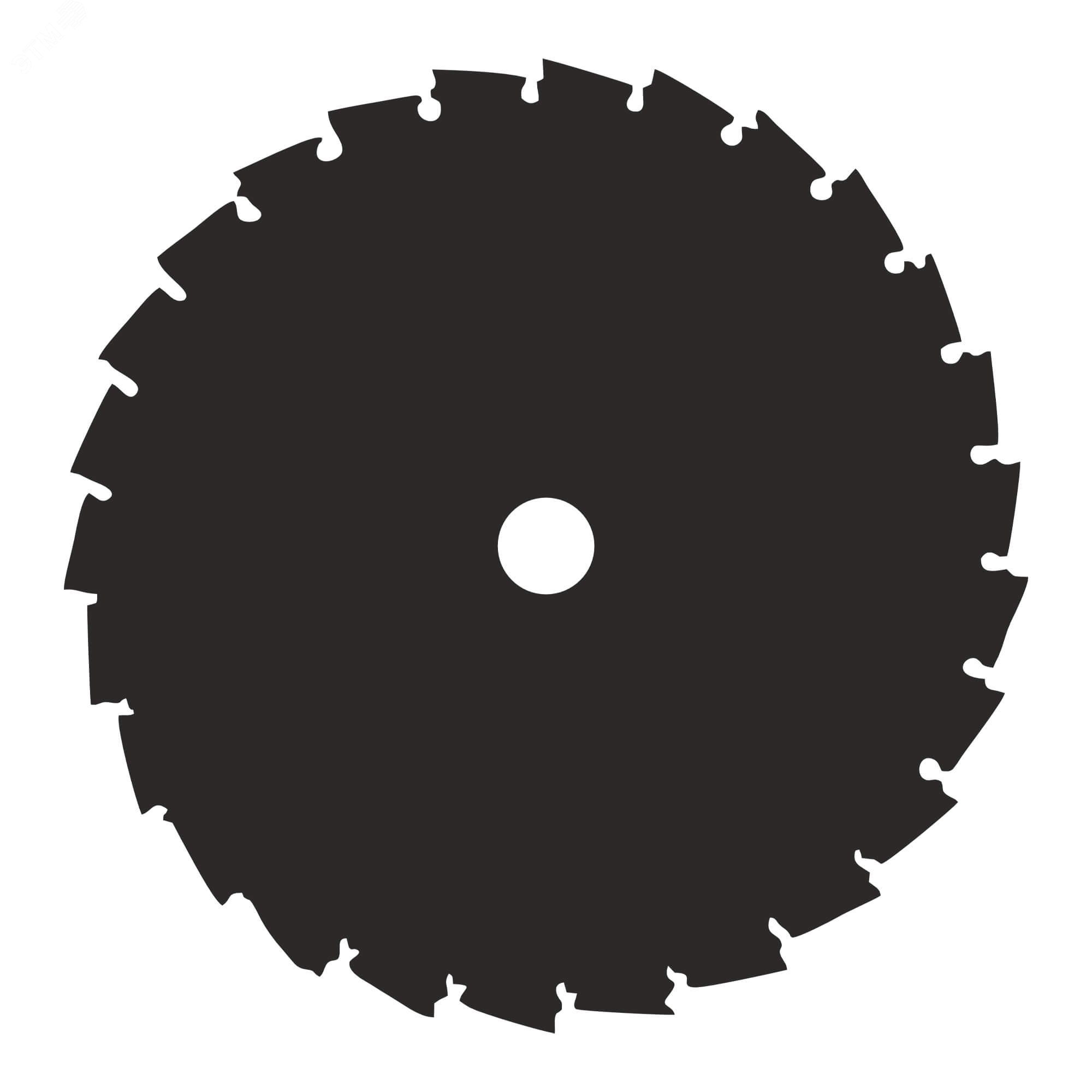 Изображение товара Диск для триммеров MX22502401 24-зубов, диаметр 255 мм, для кустарников