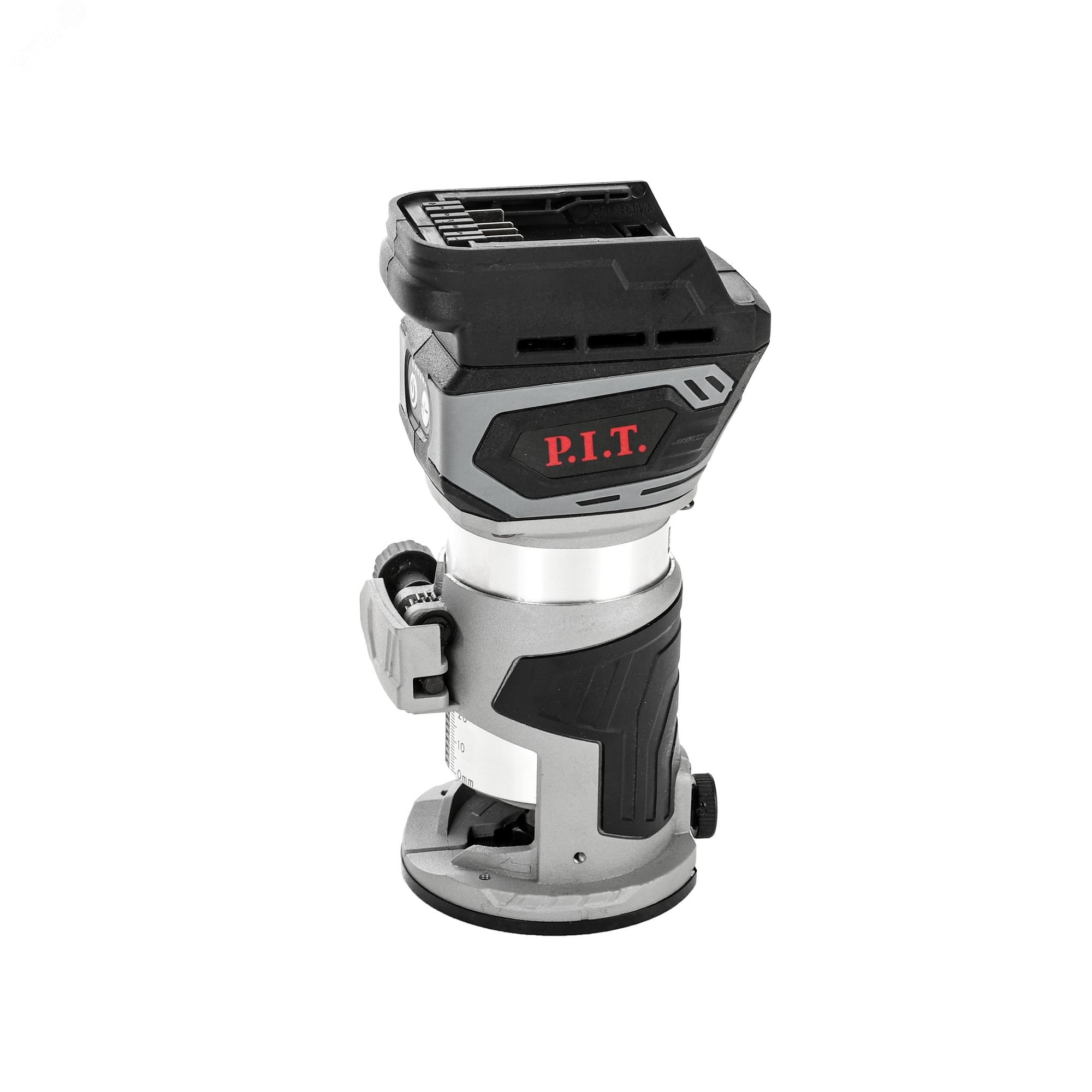 Изображение товара Аккумуляторный фрезер PER20H-6A P.I.T. бесщеточный 20В 6 мм регулировка оборотов LED