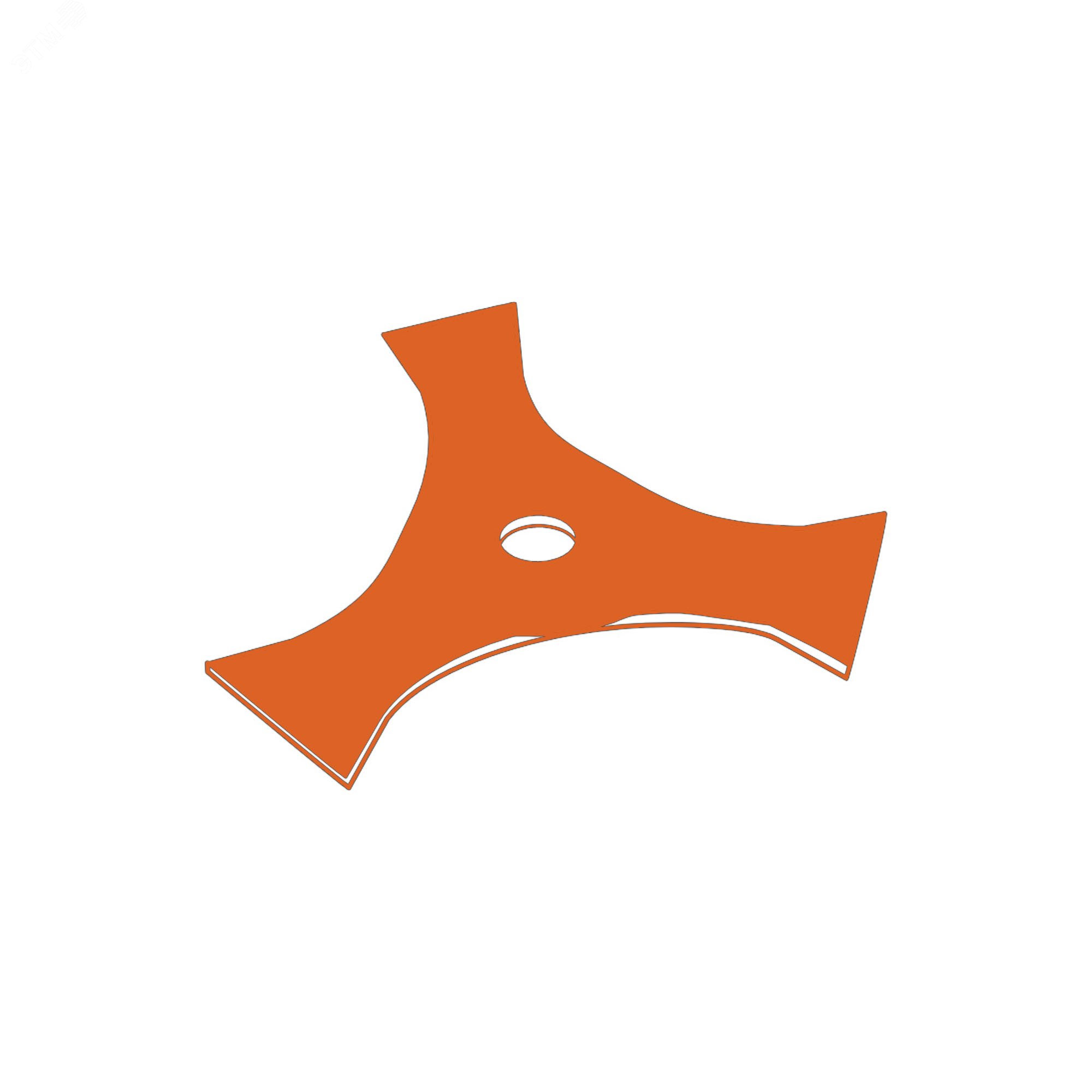 Изображение товара Нож для триммеров (3-х лопастной 255х25,4х3,5 мм, 3T, нейлон) MAXPILER (шт)