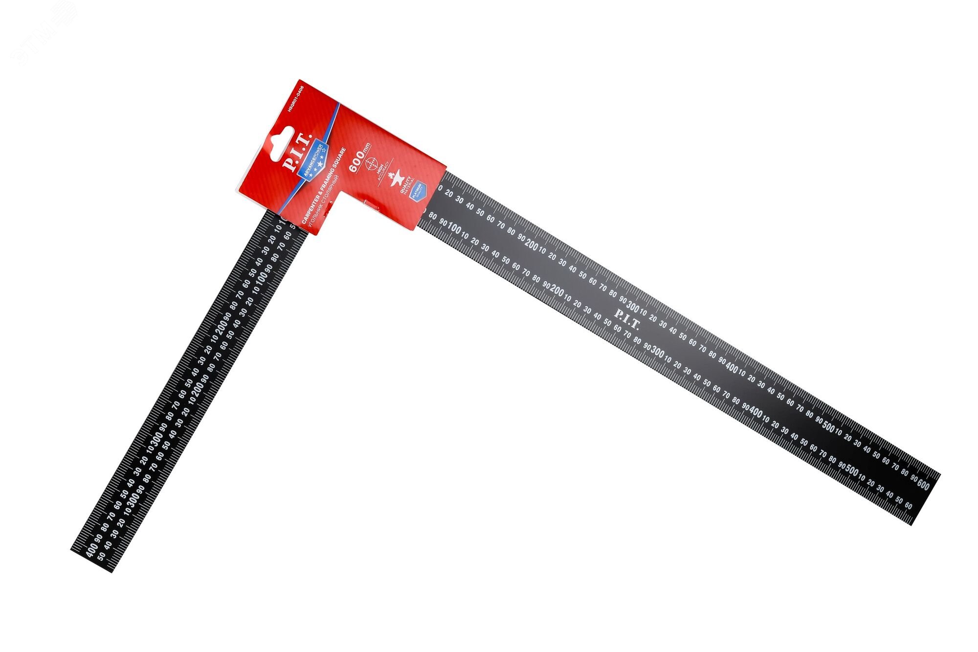 Изображение товара Цельнометаллический угольник P.I.T. ADVANCE HSQR01-0406 40х60 см точный