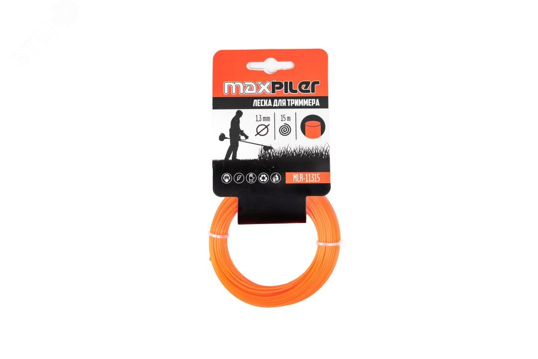 Изображение товара Леска для триммеров 1.3мм*15м, круг MAXPILER (шт) Изображение товара Леска для триммеров 1.3мм*15м, круг MAXPILER (шт)