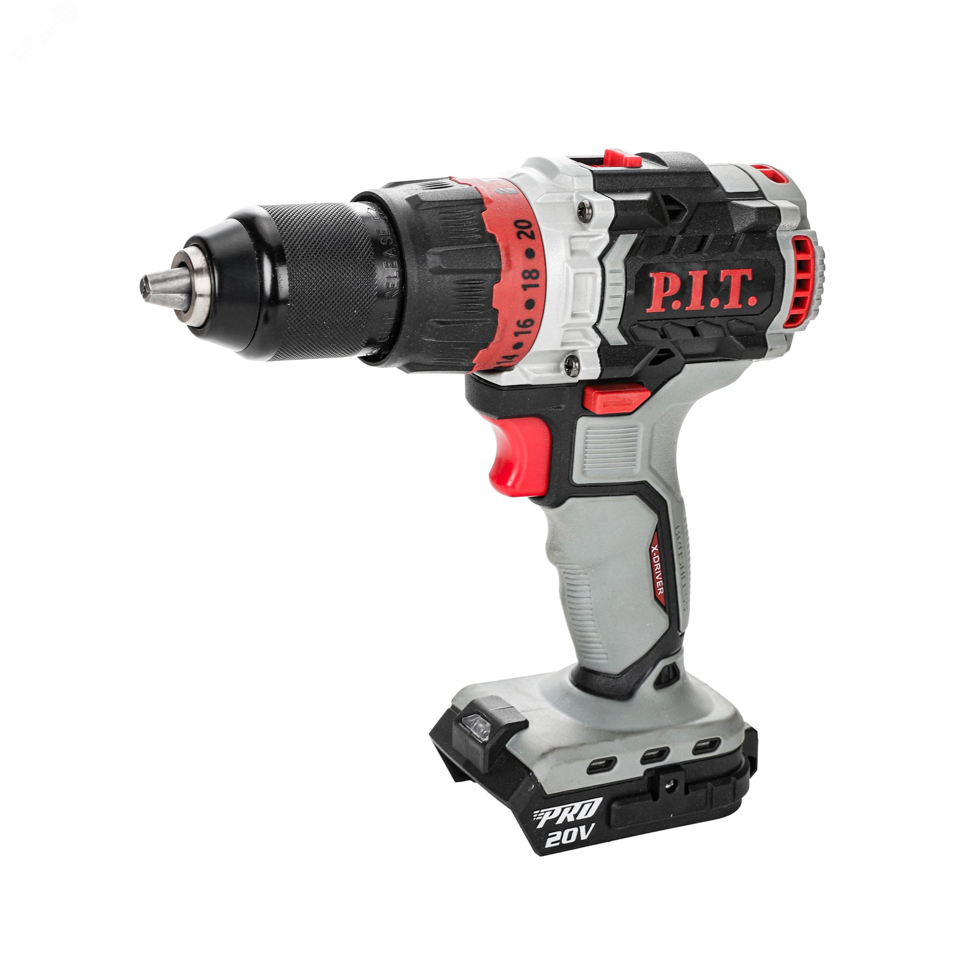 Изображение товара Аккумуляторная ударная дрель P.I.T. PSB20H-13C X-DRIVER SOLO 20В