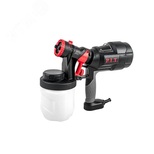 Изображение товара Краскопульт электрич. P.I.T. PSG3021-C (500 Вт, 800мл/мин, емкость 900мл) (шт)