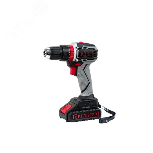Изображение товара Дрель ударная аккум. бесщёточная P.I.T. PSR18-D4 (20В, 40Нм, 2ск, БЗП 10мм, 2 акб 1,5Ач, ЗУ, кейс) (шт)