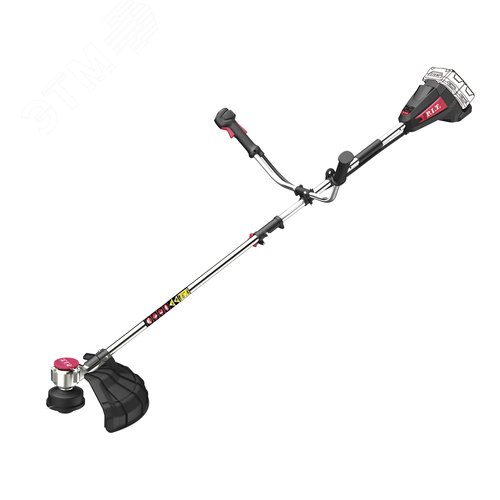 Изображение товара Триммер аккумуляторный бесщёточный (20В+20В, 6500об., 255/380мм, нижний двигатель) (шт)