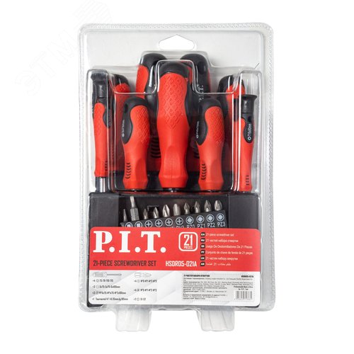 Изображение товара Набор отверток и бит (уп)