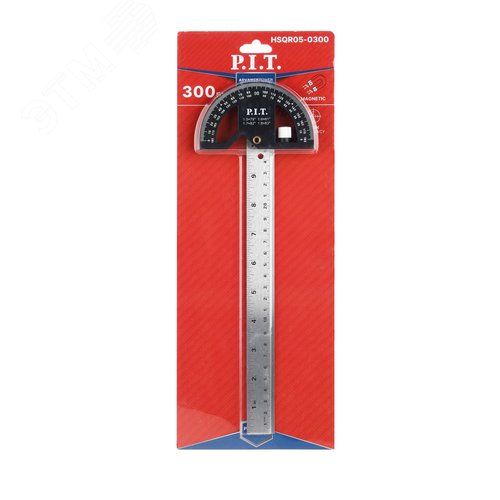 Изображение товара Транспортир с линейкой (шт)