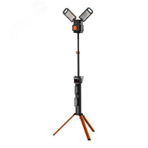 Изображение товара Мачта осветительная аккум. MAXPILER MTWL-04 (2000/3500/7000 Лм, 2 свет.модуля, 2.5-9ч, телескоп) (шт)