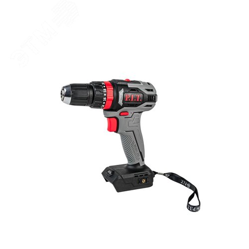 Изображение товара Дрель ударная аккум. бесщёточная P.I.T. PSB20H-10B SOLO (20В, 30Нм, патрон 10 мм, 2 ск, коробка) (шт)
