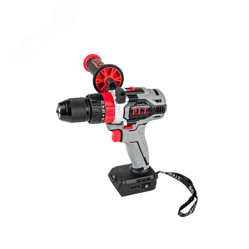 Изображение товара Дрель ударная аккум. бесщёточная P.I.T. PSB20H-13B SOLO (20В, 75Нм, метал патрон 13мм, 2ск, коробка) (шт)