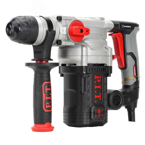 Изображение товара Перфоратор SDS-Plus электрич. P.I.T. PBH26-C7 (верт, 1200Вт, 4,7Дж, 3реж,26мм, 0-880об/мин) (шт)