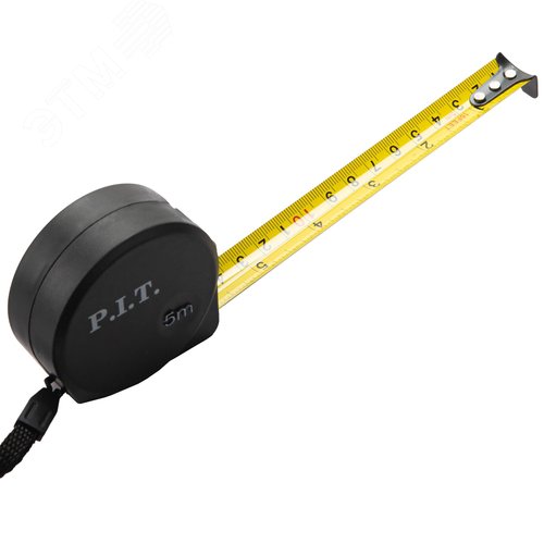 Изображение товара Рулетка с фиксатором P.I.T. CONTROL HTPM03-0519 (5м x 19мм х 0.03мм, 2 класс, мм/дюймы, ABS) (шт)