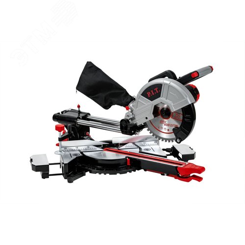 Изображение товара Пила торцовочная электрич. P.I.T. PCM255-C3 (2000Вт,255мм, 3200/4500об/мин, протяжка, дерево/металл) (шт)