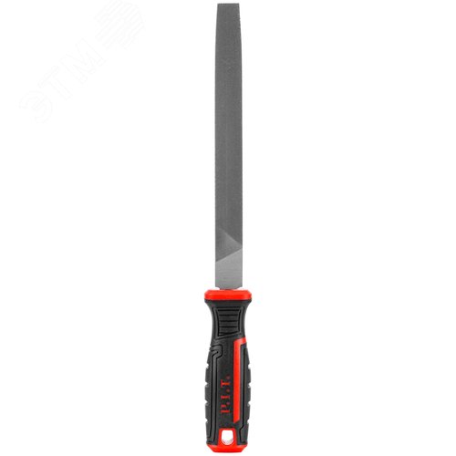 Изображение товара Напильник плоский с двухкомпонентной рукояткой (№2, 300/200мм, 2-я насечка) (шт)