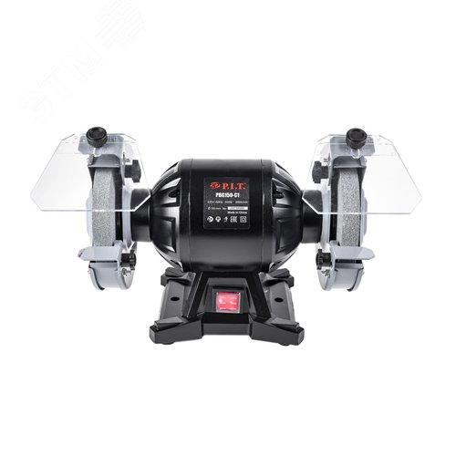 Изображение товара Станок точильный электрич. P.I.T. PBG150-C1 МАСТЕР (300Вт, 2950об/мин, 150х12.7х20мм, пылезащита) (шт)