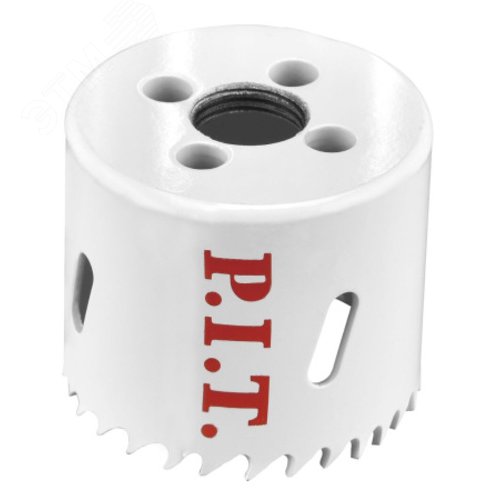 Изображение товара Коронка биметаллическая по металлу P.I.T. 70x44мм, сталь М42 (HSS Со 8%), перем. зуб (AMED05-0070) (шт)