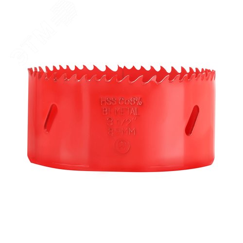 Изображение товара Коронка биметаллическая по металлу P.I.T. 89x44мм, сталь М42 (HSS Со 8%), перем. зуб (AMED05-0089) (шт)