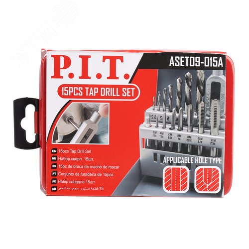 Изображение товара Набор сверл 15 предметов (шт)