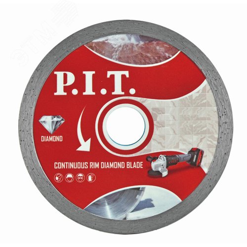 Изображение товара Диск алмазный отрезной (сплошной) 180x25,4/22,2x1,6 мм (шт)