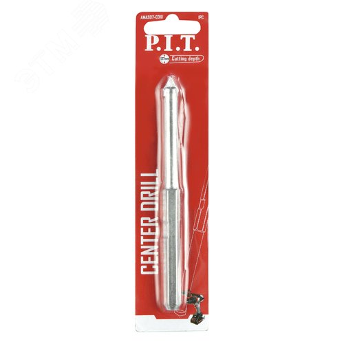 Изображение товара Сверло центрирующее для коронок P.I.T. 137 мм, TCT, стекло / керамика, цилиндр. хв. (AMAS07-C010) (шт)
