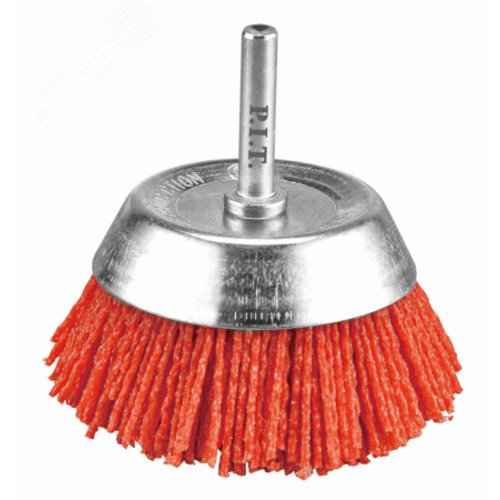 Изображение товара Кордщетка чашечная P.I.T. 50x1,2мм, нейлоновая проволока, хвостовик 6 мм (APLS11-CN50) (шт)