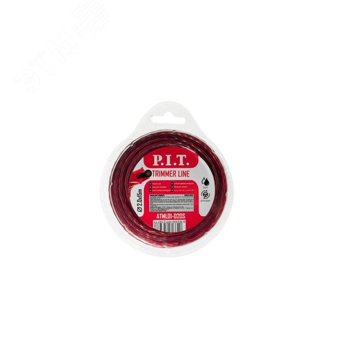 Изображение товара Леска для триммеров двухцветная 15 м x 2,0 мм, блистер (шт)