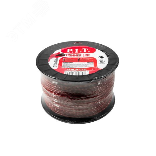 Изображение товара Леска для триммеров двухцветная 3LB 2,4 мм, бухта 340м (шт)