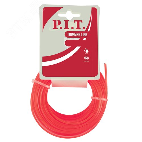 Изображение товара Леска для триммеров квадрат крученый 15 м x 2,0 мм, картон (шт)