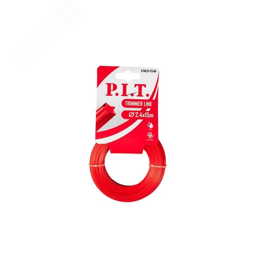 Изображение товара Леска для триммеров звезда 15 м x 2,4 мм, картон (шт)