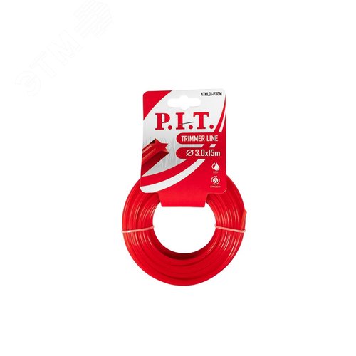 Изображение товара Леска для триммеров звезда 15 м x 3,0 мм, картон (шт)