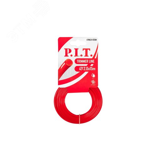 Изображение товара Леска для триммеров круг 15 м x 2,0 мм, картон (шт)