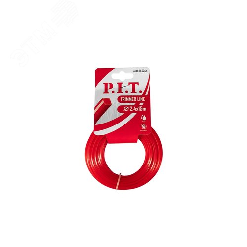 Изображение товара Леска для триммеров квадрат 15 м x 2,4 мм, картон (шт)