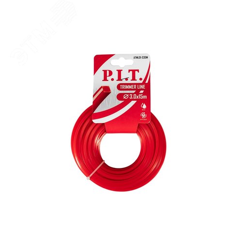 Изображение товара Леска для триммеров квадрат 15 м x 3,0 мм, картон (шт)