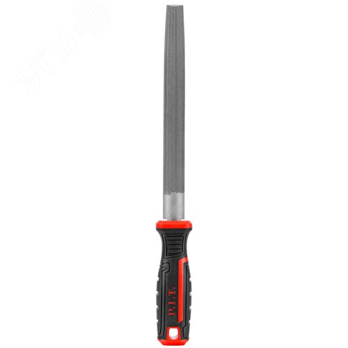 Изображение товара Напильник полукруглый с двухкомпонентной рукояткой (№2, 300/200мм, 2-я насечка) (шт)