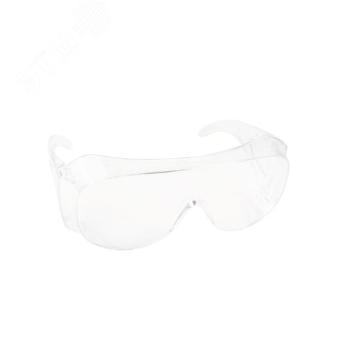 Изображение товара Очки защитные MAXPILER MSG-201 (поликарбонат, бесцветные, покрытие абсолют) (шт)