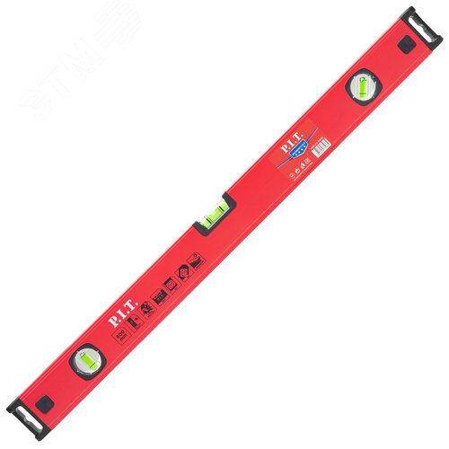 Изображение товара Уровень пузырьковый магнитный P.I.T. ADVANCE HSPL02-0400 (400мм, 3 капсулы, коробчатый,1мм/м) (шт)