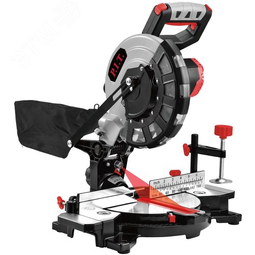 Изображение товара Пила торцовочная аккум. бесщёточная P.I.T. PMS20H-210B SOLO (20В, 210мм, 4200об/мин,накл 45°,лазер) (шт)