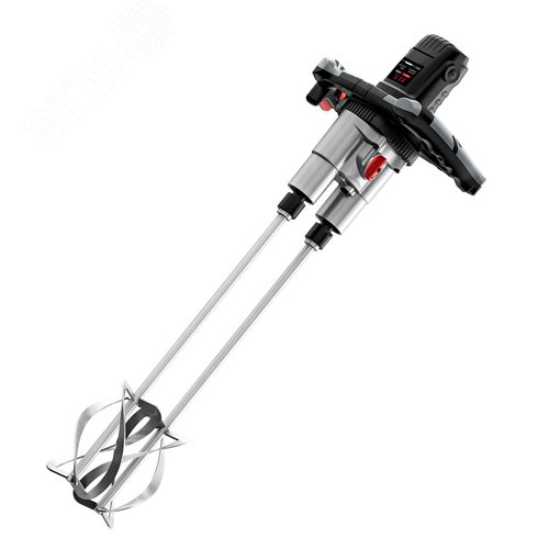 Изображение товара Миксер строительный электрич. P.I.T. PHM250-С (1600Вт, 0-600/0-800 об/мин, 2 скор., 2 венчика 120мм) (шт)