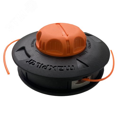 Изображение товара Головка-шпуля для триммеров (катушка, диаметр 2,4мм, без гаек, заправка без разбора) (шт)