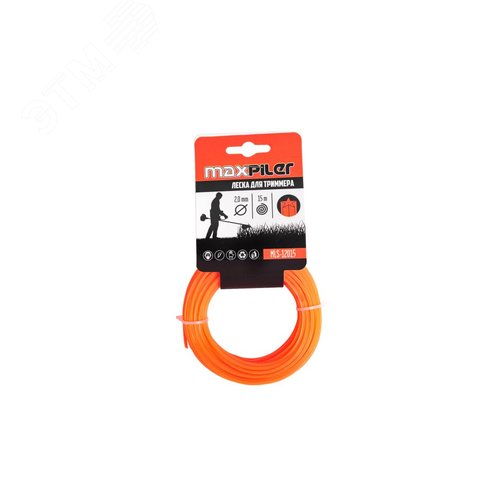 Изображение товара Леска для триммеров 2.0мм 15м, звезда (шт)