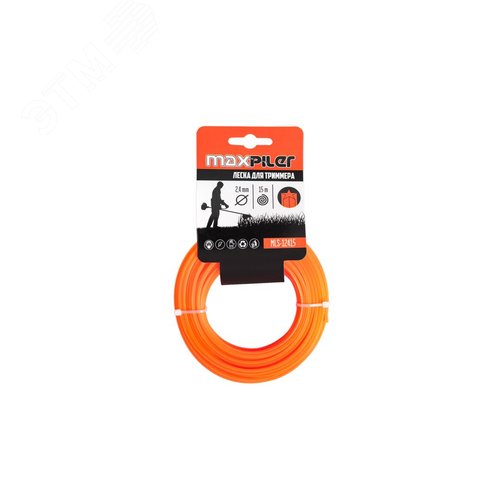 Изображение товара Леска для триммеров 2.4мм 15м, звезда (шт)