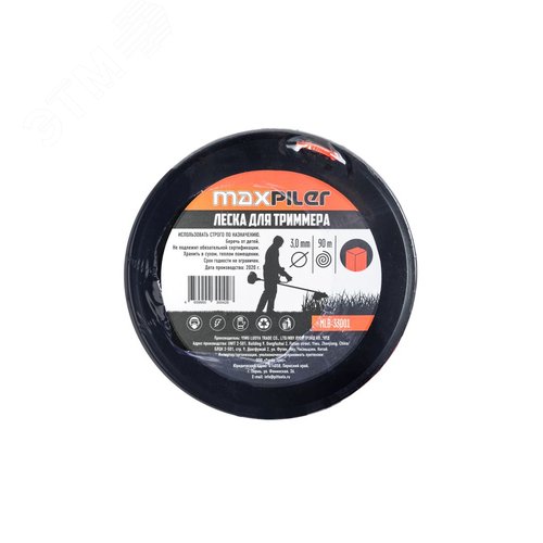 Изображение товара Леска для триммеров 3.0мм 90м, квадрат (шт)