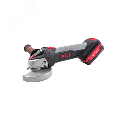 Изображение товара Шлифмашина угловая аккум. P.I.T. PWS20H-125C/1 (20В, 125мм, 8500об/мин, 1 акб, ЗУ, кейс) (шт)