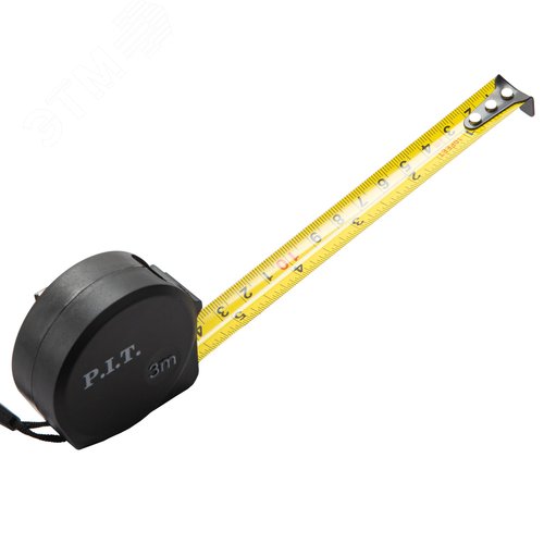 Изображение товара Рулетка с фиксатором P.I.T. CONTROL HTPM03-0316 (3м x 16мм х 0.03мм, 2 класс, мм/дюймы, ABS) (шт)